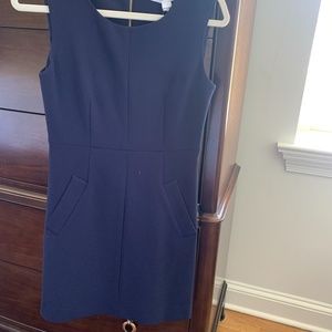 Diane von Furstenberg size 4 navy blue dress